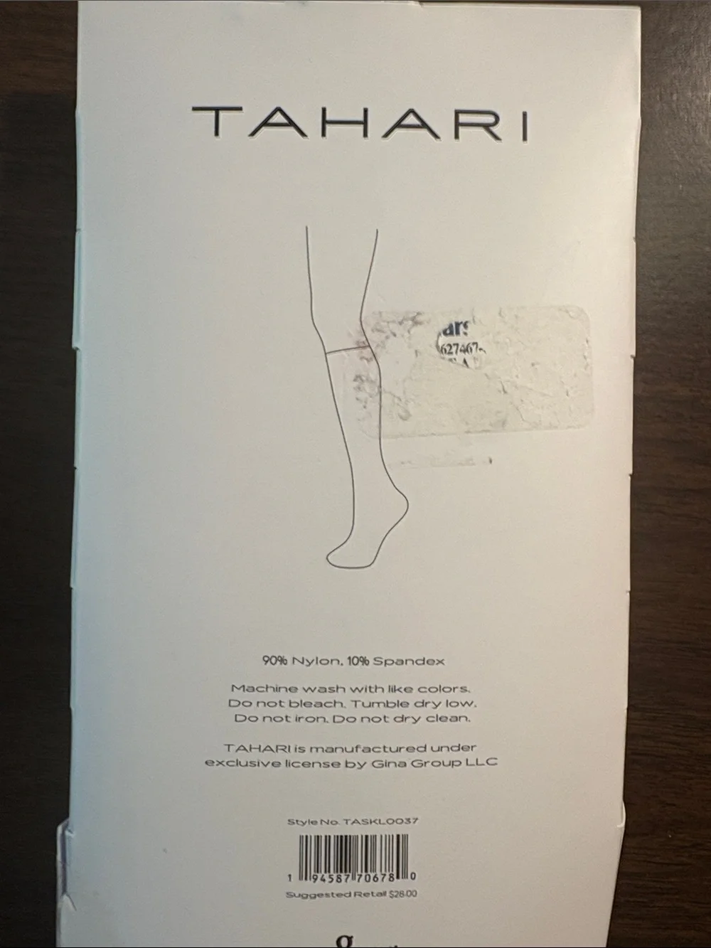 Tahari Black Trouser Socks - 6 Pack